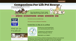 Desktop Screenshot of companionsforlife.com.au